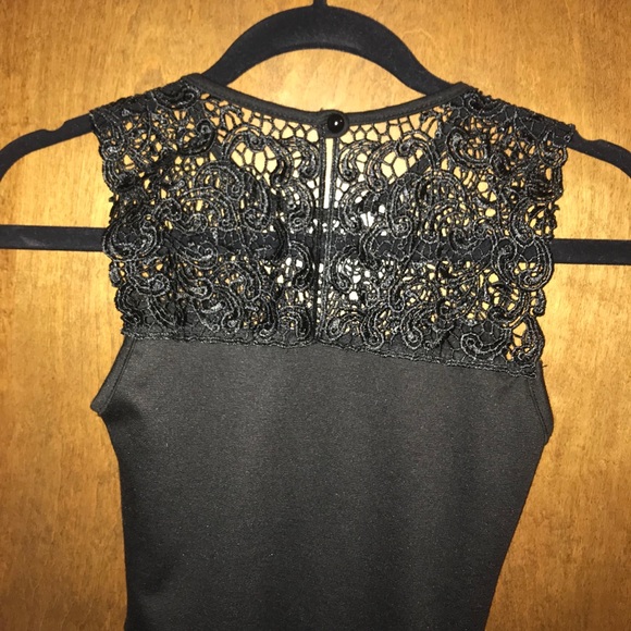 CHARLOTTE RUSSE BLACK DRESS - Picture 5 of 6